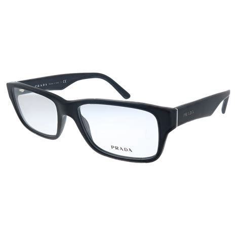 prada pr 16mv matte black|Prada PR 16MV HERITAGE Eyeglasses .